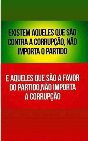 robson22_moura's tweet photo. Mais de 14 anos de corrupção Petista. Esqueceram?? ou a frase abaixo é verdadeira. https://t.co/dqtd9EsVIQ