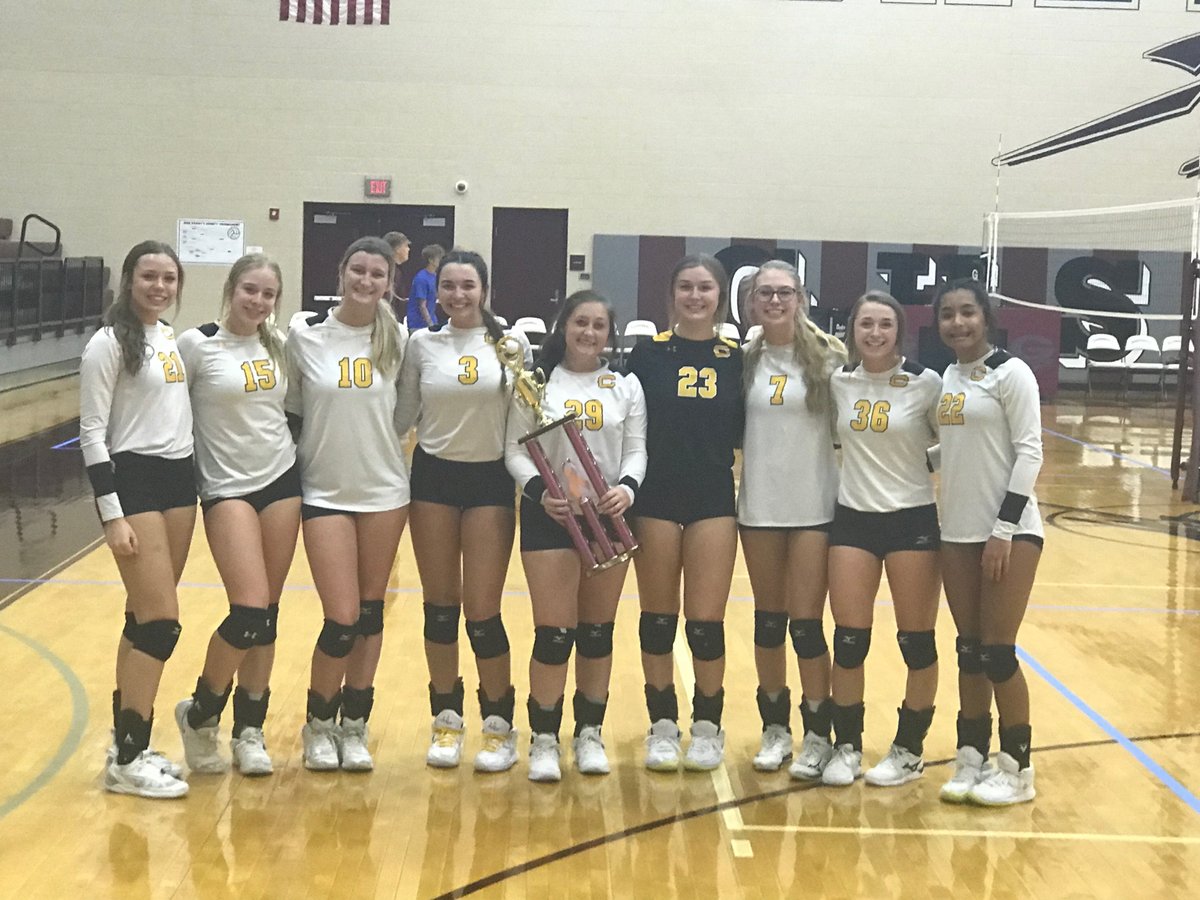 Congratulations to the varsity volleyball team for winning the Jefferson County tournament! They went 4-0 on the day and defeated Gardendale in the final match!