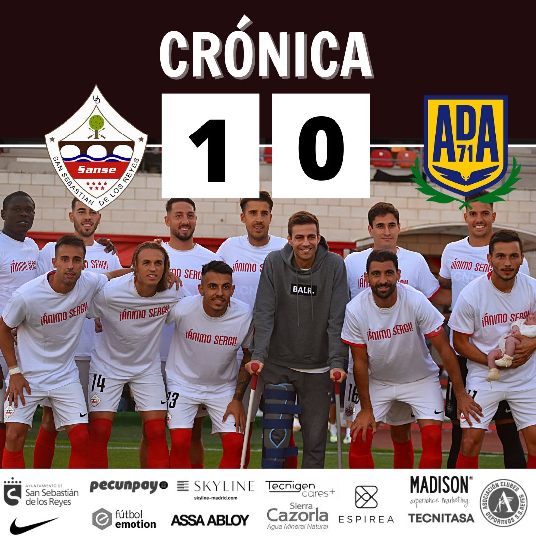 🖊 𝐂𝐑Ó𝐍𝐈𝐂𝐀 | 𝘼𝙡𝙚𝙜𝙧𝙚 𝙫𝙪𝙚𝙡𝙩𝙖 𝙖 𝙈𝙖𝙩𝙖𝙥𝙞ñ𝙤𝙣𝙚𝙧𝙖

¡Segunda victoria consecutiva sansera!🤍❤️🤍

🔗 bit.ly/3fTOzdH

#OhMiSanse🇵🇱
#UDSanseAlcorcón