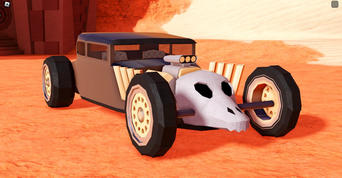 JB_Rattler's tweet photo. In the October update, the Rattler received some visual upgrades!
- More rugged skull material (💀)
- Diamond plate seats (uncomfortable, but cool)
- New always-dark keyhole part (originally intended, but never added- until now!)
- Generally improved part colors https://t.co/KLxS2JV7KR