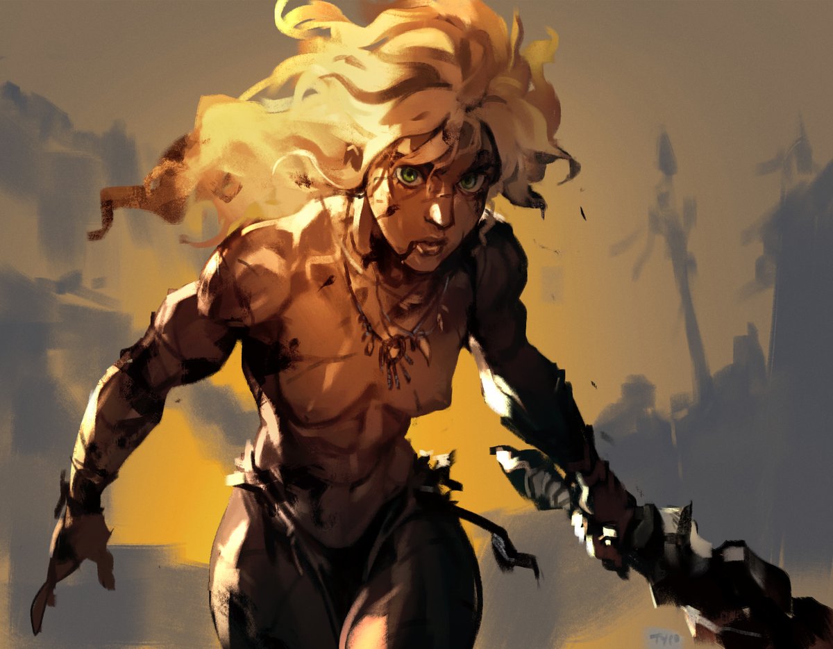 My Desert Herald, Aleksandra the Sunkissed.
#DnDcharacter
Art: <a href="/Typpo8/">Typo</a>