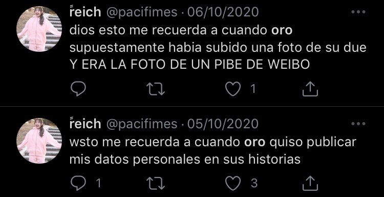 esto me recuerda a cuando oro...