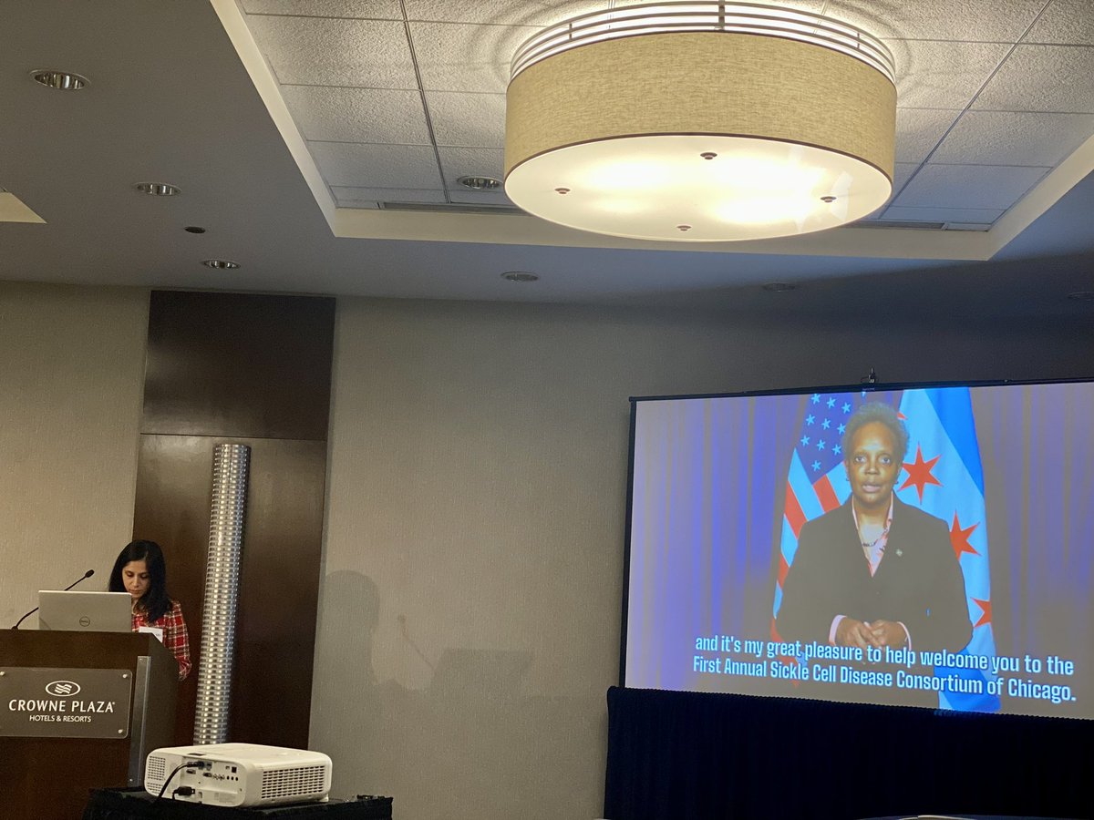 shivijain80's tweet photo. 1st Annual Sickle Cell Disease Consortium, thank you to everyone who helped make it a success. @jkw4444 @RushMedical @SCDAIllinois @chicagosmayor @RushCancer @RushHemOnc https://t.co/0kdTs8iLC1