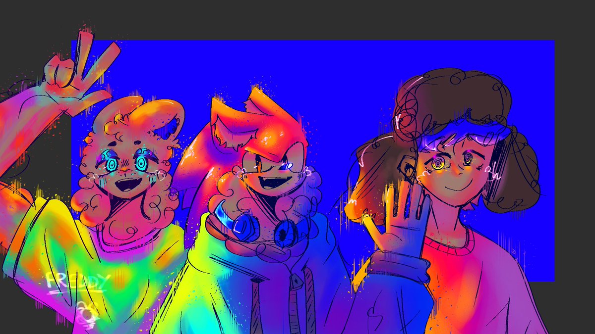 FurroSmailo's tweet photo. Mis amigos UwU #art #artwork #arte #nose #xD #sonic https://t.co/yBSc8aiJFT