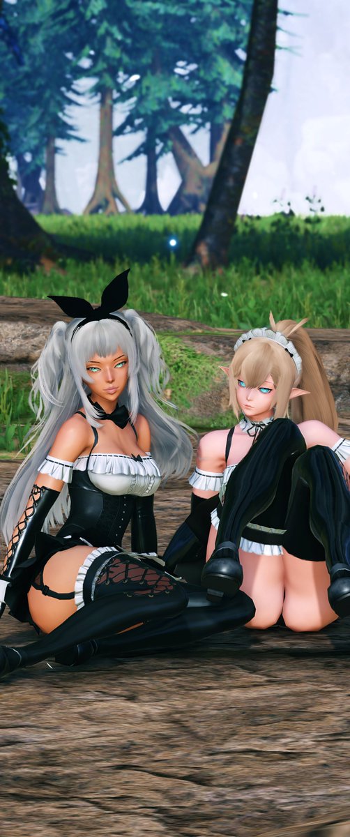 JinuPSO2's tweet photo. I snuck some in when Mie wasn't looking😏 @MieriMiya 
#PSO2NGS_SS #RappyMail #GShade #PSONGS https://t.co/CEpLpeaAfe