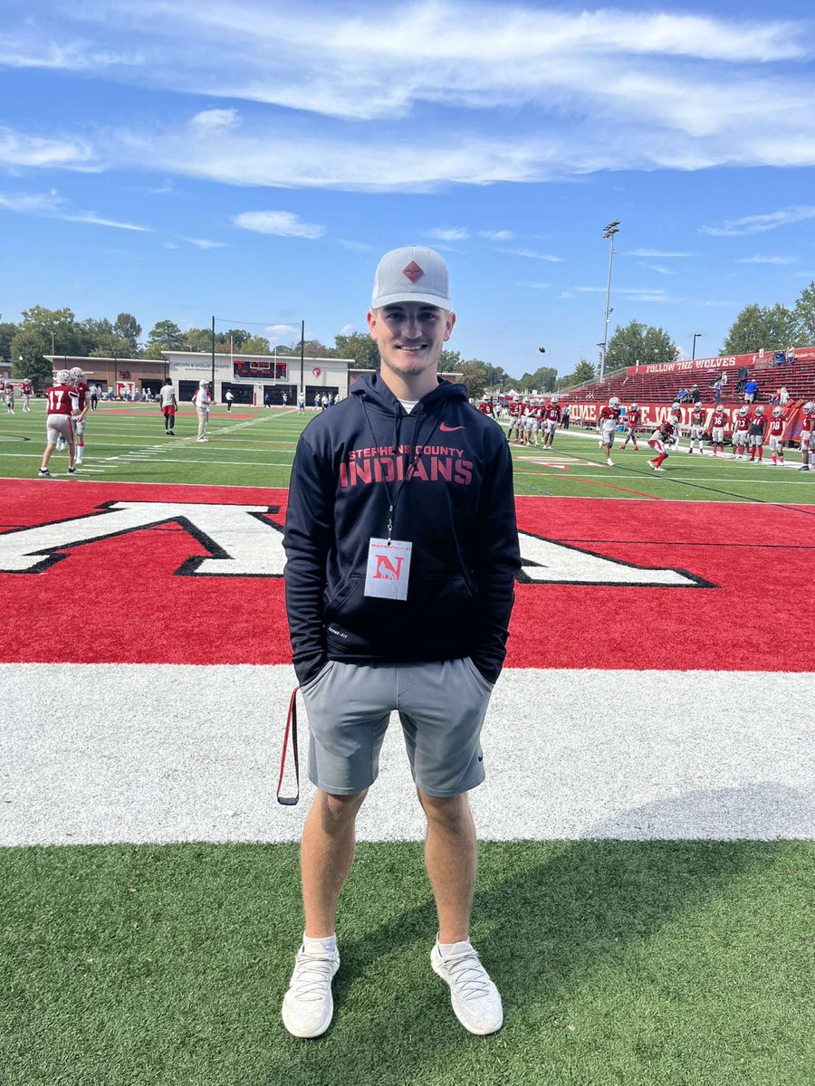BenStowe10's tweet photo. Had a great game day visit @Newberry_FB !  Thank you Coach Spangler for the invite! @RecruitGeorgia @SCFBrecruits @BigFaceSportss ‼️ https://t.co/Jc6MzAjJyj