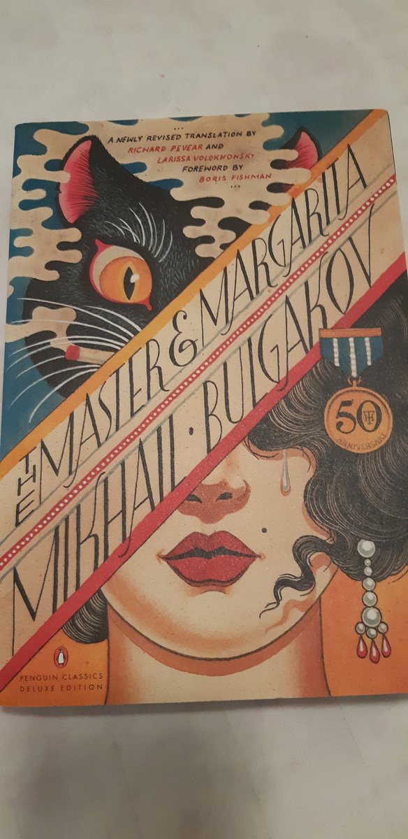 wa_waters's tweet photo. #stillreading The Master and Margarita and cannot understand how this muddled book is considered a masterpiece. 🤔 https://t.co/6QzNQ2hhfI