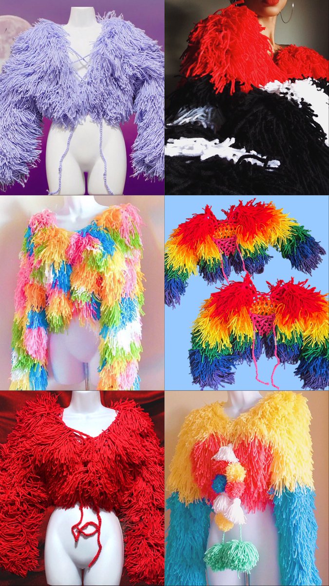Skinnyy_B's tweet photo. Some of my past Shag Creations🧶 https://t.co/mO6QkfjPrL