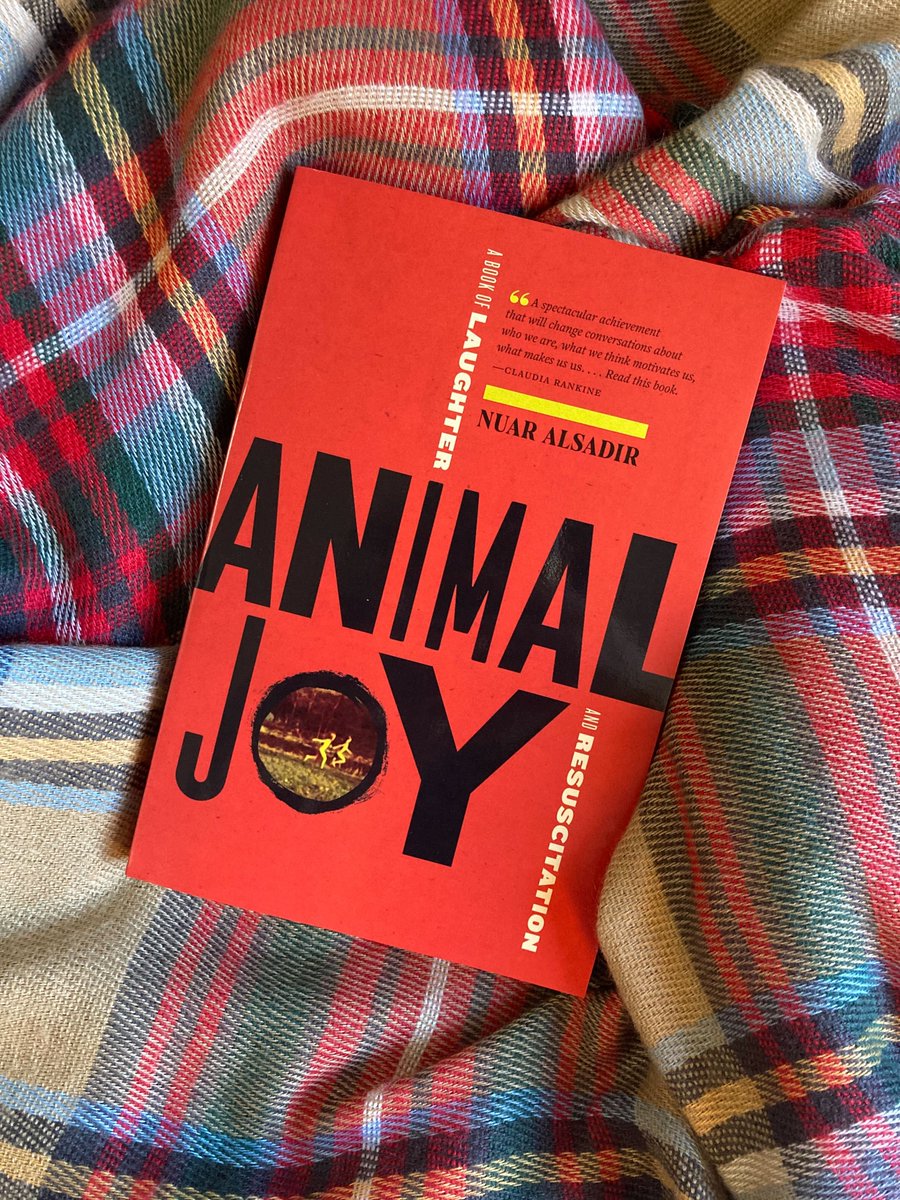 Though @FrthPrsnSnglr set out to write a book about laughter, ANIMAL JOY is a far deeper study of how we express and understand our most powerful emotions. @graywolfpress  bookpage.com/?p=165126