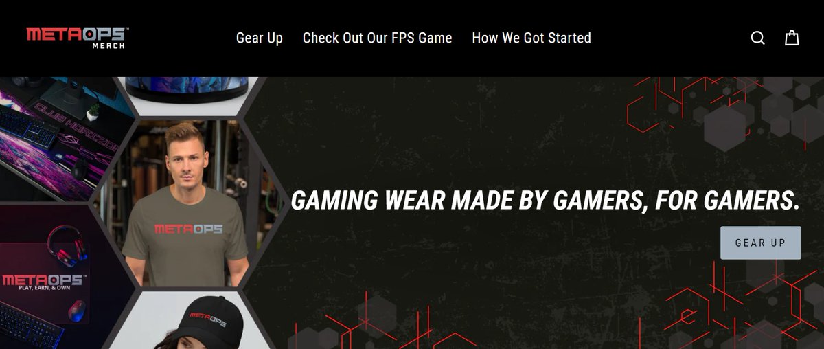 MetaOps ™ | Free-To-Play (@metaopsgaming) on Twitter photo We're excited to announce that the <a href="/MetaOpsMerch/">MetaOps Merch</a> shop is now LIVE!
Make a statement on and off the battlefield with our collection of MetaOps Merch. We've got shirts, hats & more to keep you looking cool while you play😉
Shop Now👇
metaopsmerch.com
#Gaming #NFTcommunity We're excited to announce that the <a href="/MetaOpsMerch/">MetaOps Merch</a> shop is now LIVE!
Make a statement on and off the battlefield with our collection of MetaOps Merch. We've got shirts, hats & more to keep you looking cool while you play😉
Shop Now👇
metaopsmerch.com
#Gaming #NFTcommunity