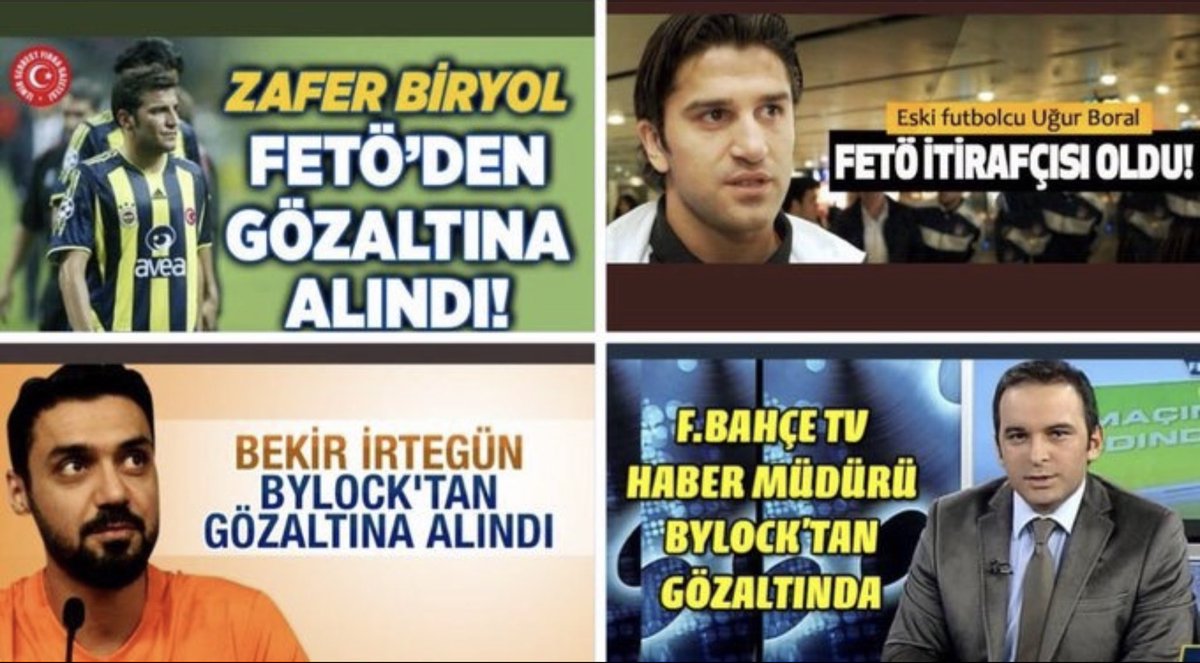 Fenerbahçe FETÖ’ya karşı amansız mücadele vermişmişmiş!