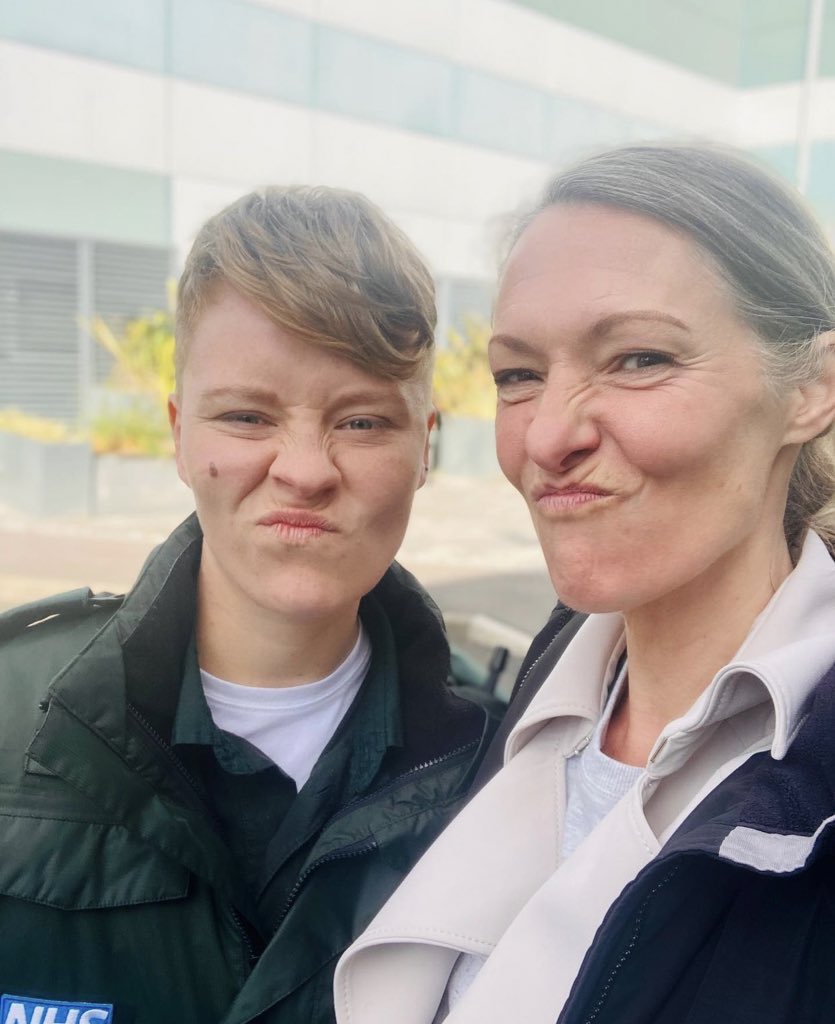 JoolsBrockner's tweet photo. Happy one year in the Ambulance Service my angel! I’m forever proud of how far you’ve come. We may have wished things were different today but your dad would be so proud of you! https://t.co/w5Ywbil95q