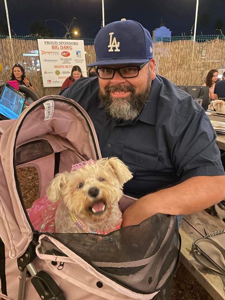 VidaurreEdward's tweet photo. Last night sweet Maddie passed on. Unfortunately, I was out of town and wasn’t with her. My wife and daughter & furr babies helped her cross that rainbow bridge together. Rest In Peace, sweet girl. #LuvUsMutts https://t.co/GdzI9saPr2