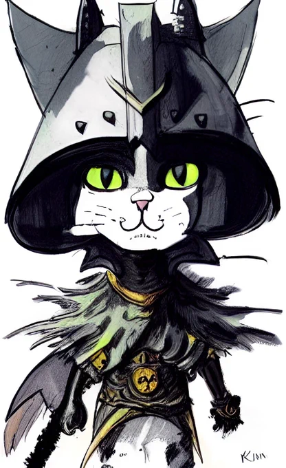 なお今回もお絵描きAIを活用しました。衣装はなんとなくそれっぽいものを出力して、使う部分を切り出したり一部色合いを変えたりしました。 