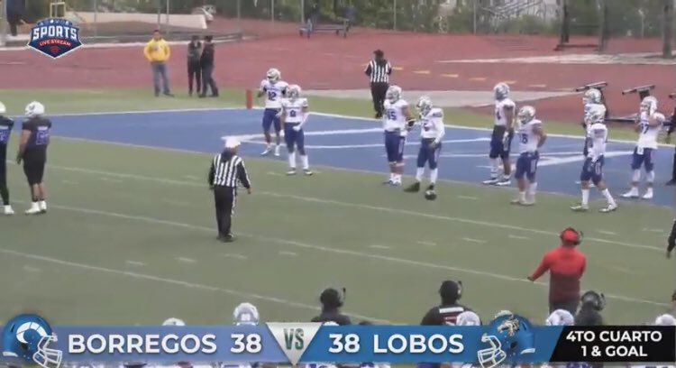 lemonike88's tweet photo. El partido más largo de la temporada @OnefaOficial 2022 @lobosuadec vs @borregosqro ��🏈 #FootballIsFootball https://t.co/FLmrxD4EKd