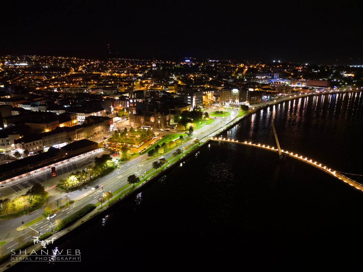 The wonderful City of Derry this evening. <a href="/Derryvisitor/">Visit Derry</a> <a href="/NITouristBoard/">Tourism NI</a> <a href="/DiscoverNI/">Northern Ireland</a>