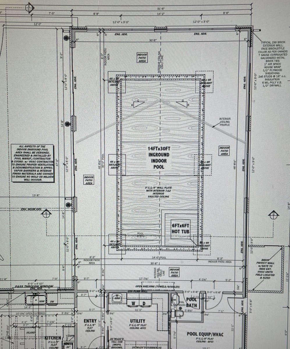 MarkHovisDesign's tweet photo. With colder weather headed our way, I thought I would share an indoor pool project for a custom home I designed for some great clients and friends in the Dexter area. 
#indoorpool #customhomedesign #markhovisdesigns #3D #renderingservices #architecturalvisualization https://t.co/kMUC0PEqcB
