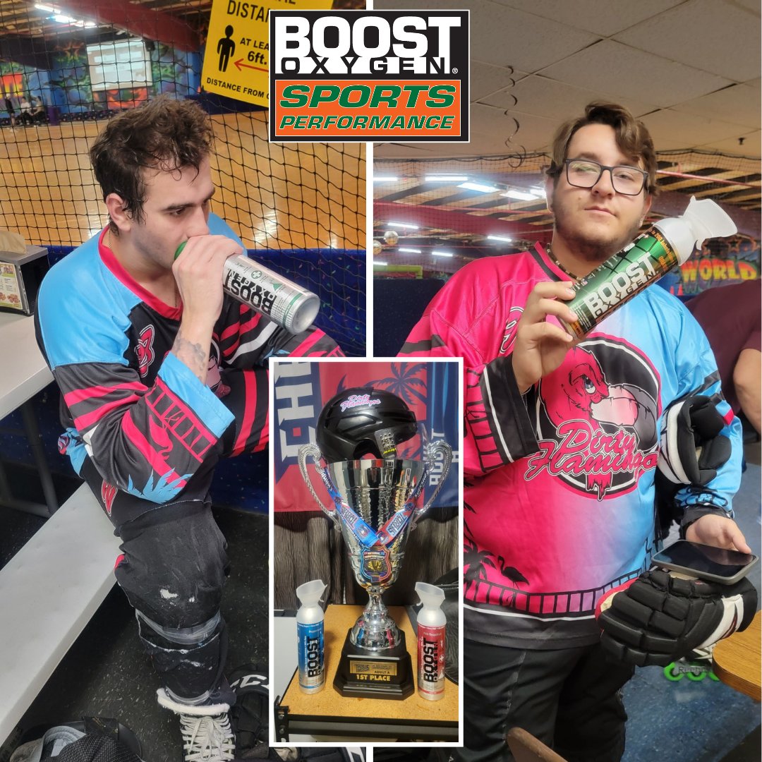 BoostO2's tweet photo. Boost will support Florida’s “Dirty Flamingos” roller hockey team during the 2022/23 season. The Flamingos are the TORHS National Roller Hockey Tournament Champs

#boostoxygen #dirtyflamingos #rollerhockey #torhs #beerleaguehockey #beerleague  #sportsoxygen #hockeyoxygen  #oxygen https://t.co/EUBXol9JIy