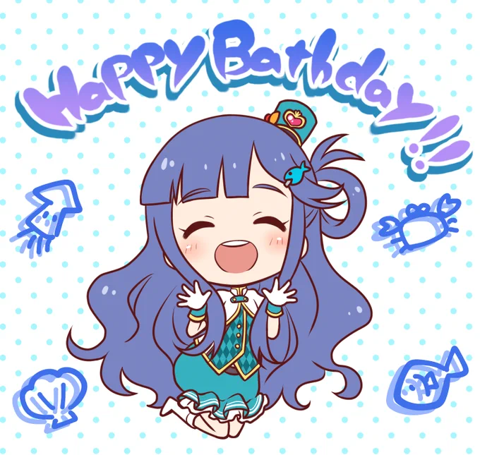 七海ちゃんおめれと～!#浅利七海生誕祭2022 