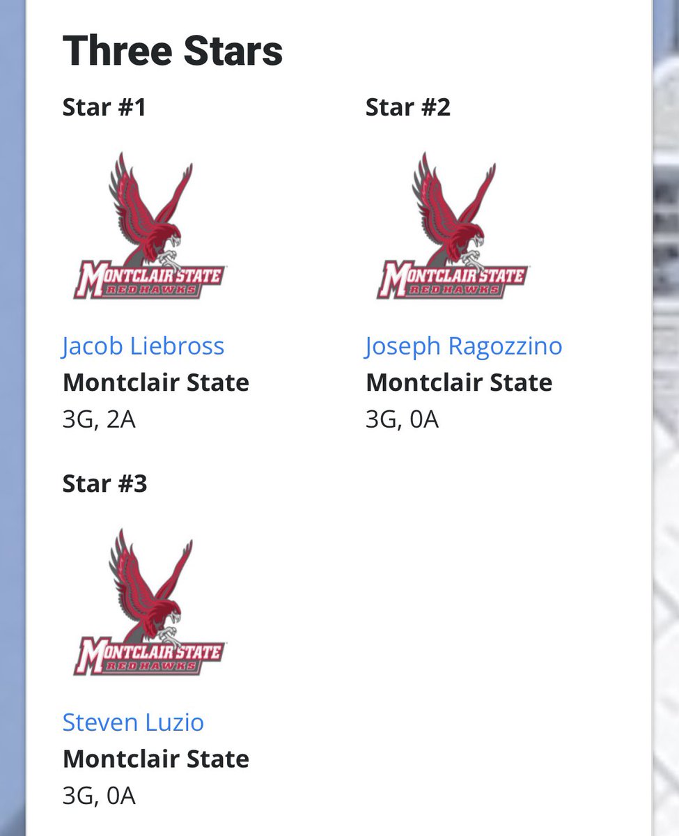 redhawkroller's tweet image. Montclair picks up an 11-1 win over Vermont for our final game of the day.

4 goals from Joseph Ragozzino and 5 points from Jacob Liebross added to the route.