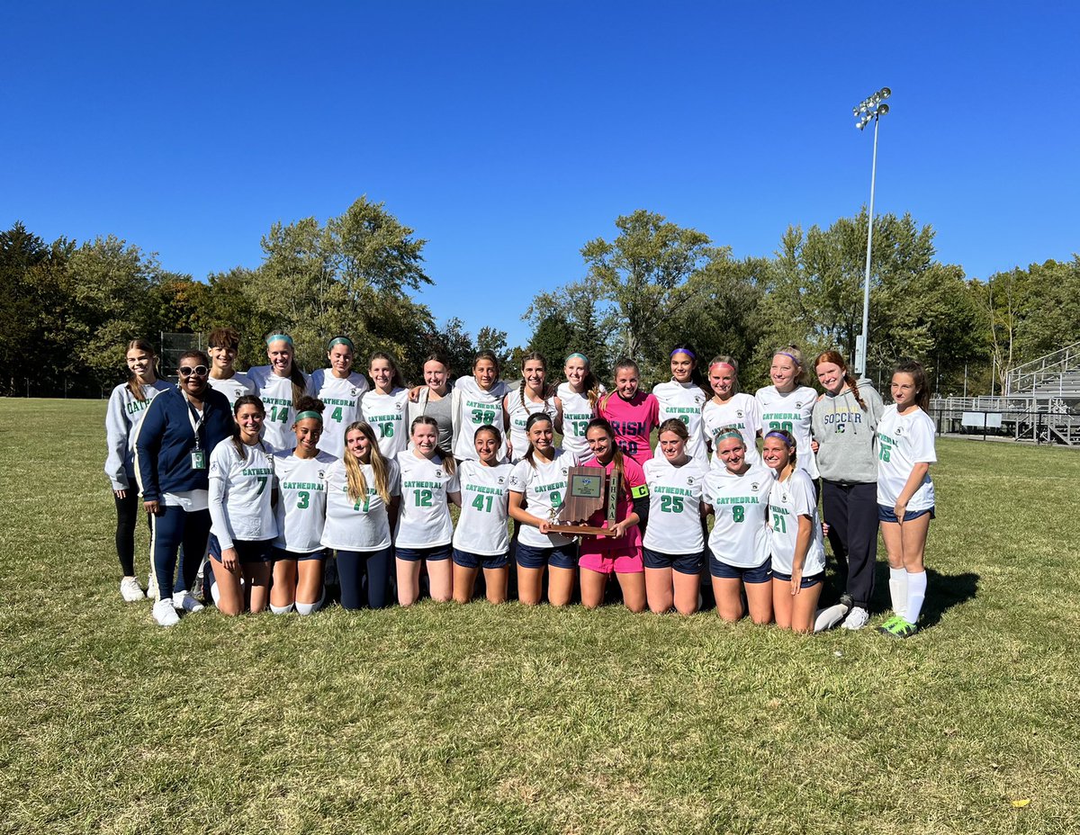 ☘️ Sectional Champions ☘️ 

<a href="/ladyirishftbol/">Cathedral Womens Soccer</a> defeated Lawrence Central 5-0!