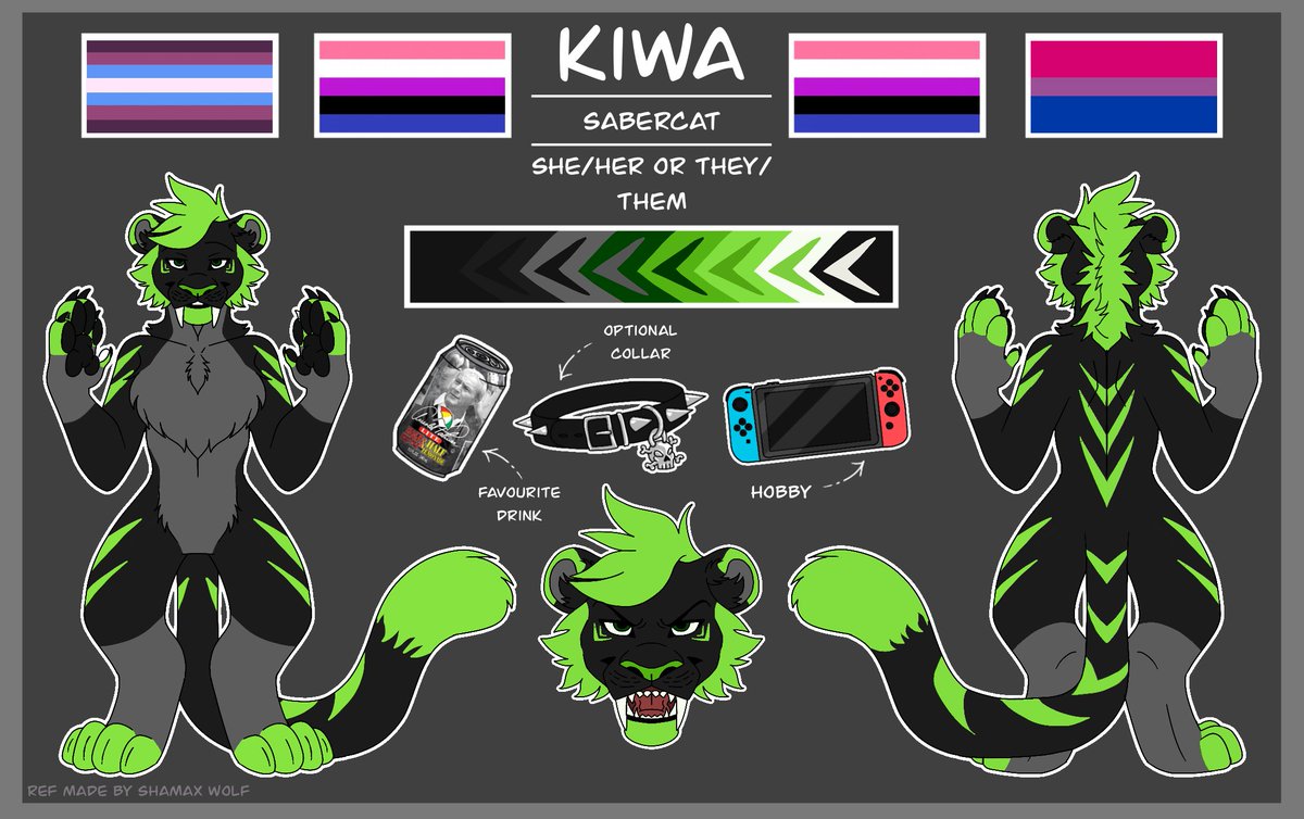 Laughing_Lion's tweet photo. Hi, I'm Lilly! You can also call me Kiwa or Badger. I have a LOT of characters and I like to get art of them! I also sometimes make adopts.

1. Kiwa, 🎨 @ShamaxW
2. Jolly/Geode, 🎨 @ShamaxW
3. Joyhawk, 🎨 @CalicoPikachu 
4. Utah, 🎨 @Sockune https://t.co/UAt43SI4Zq