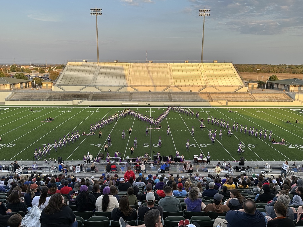 The Ranger Regiment is ready to take the field in Finals competition at the Don Hanna Memorial contest! <a href="/ChisholmTrailHS/">CTHS</a> @EMSISDFineArts