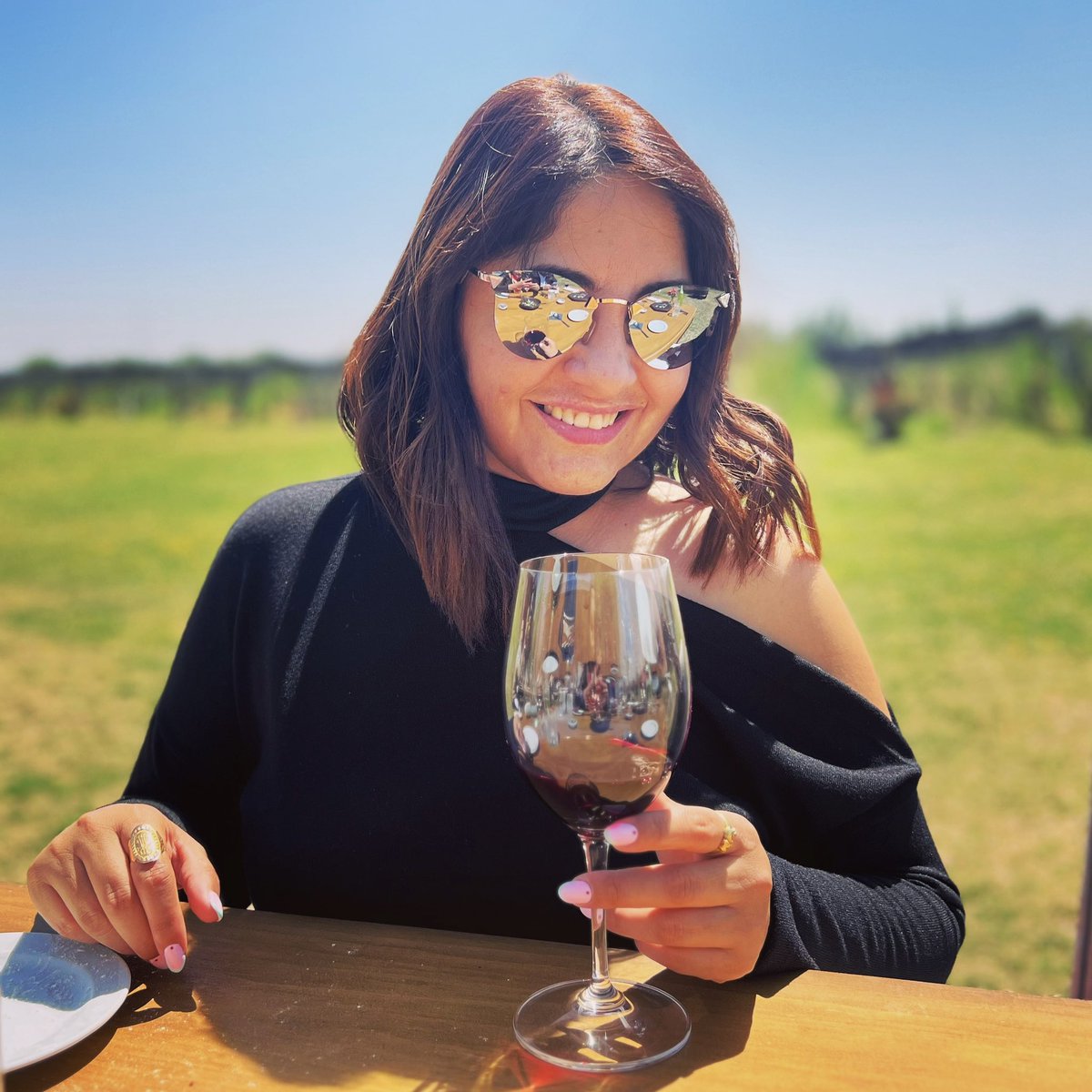 Disfrutando de nuevas experiencias 🍷