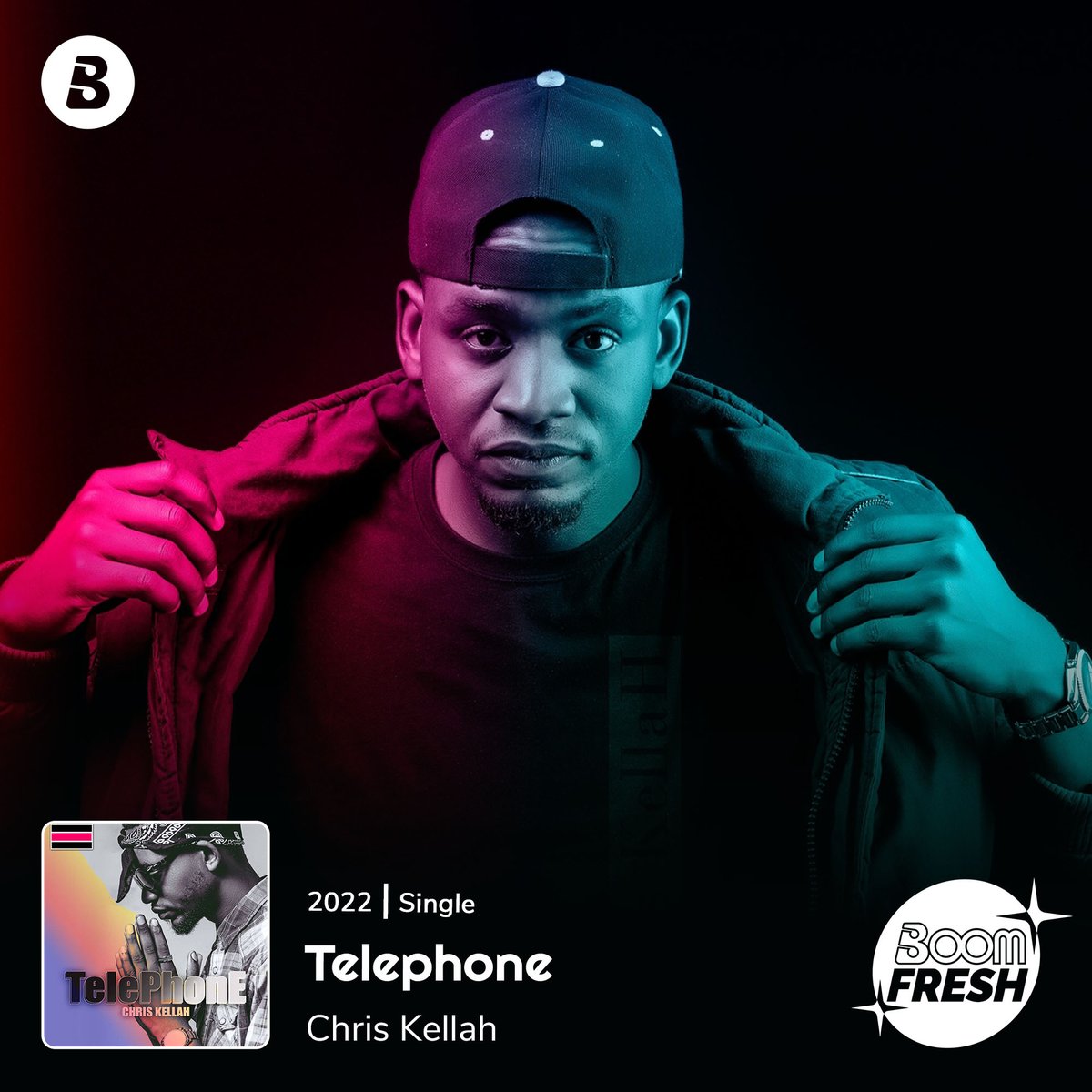 BoomplayZm's tweet photo. "Telephone" by @Chris_KellaH SINGLE OUT NOW! It's a banger! 🔥

https://t.co/neSYM6xE4O

#BoomplayMusicZM #ZambiaKuChalo https://t.co/V4h7YR3uZp