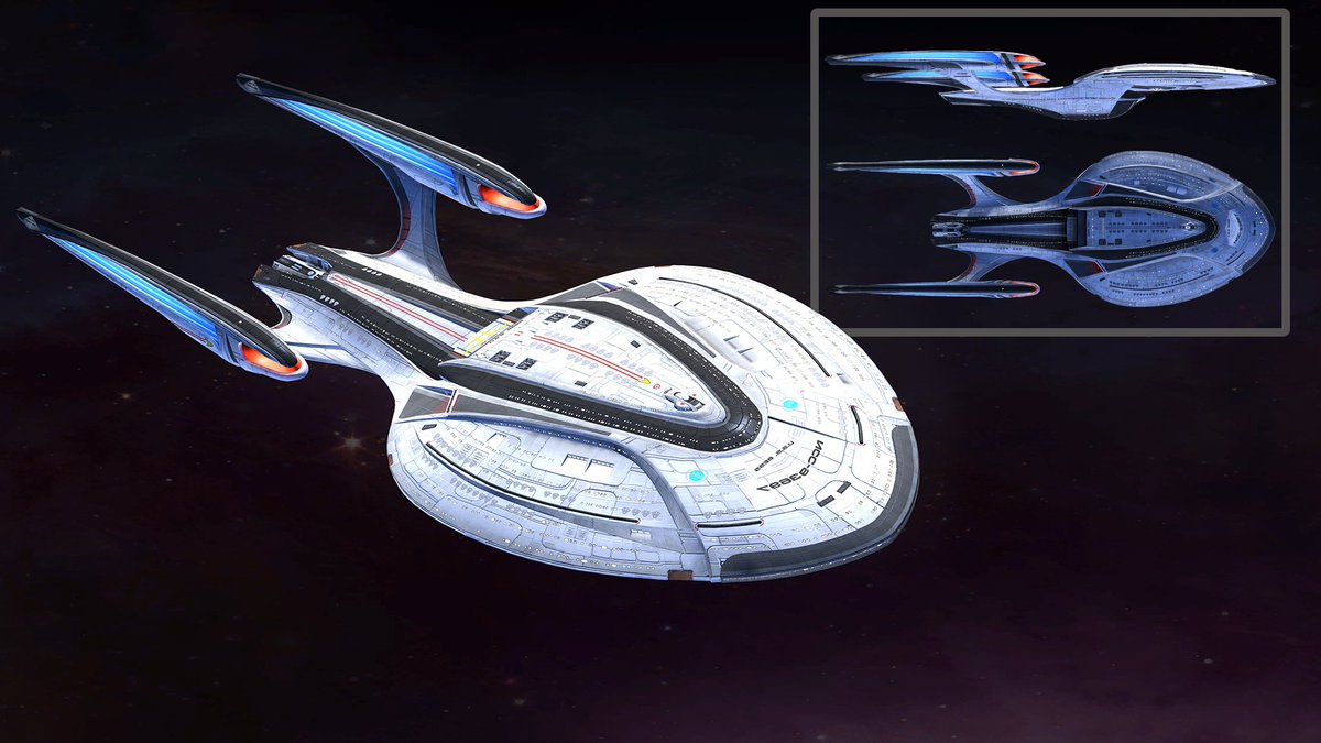 KenFromChicago's tweet image. #OdysseyClass (my favorite starship ever) showed up in animated form on #LowerDecks, which is canon, but #Picard Season 3 looks to be first time in live action. 🚀❤️❤️❤️❤️❤️🖖