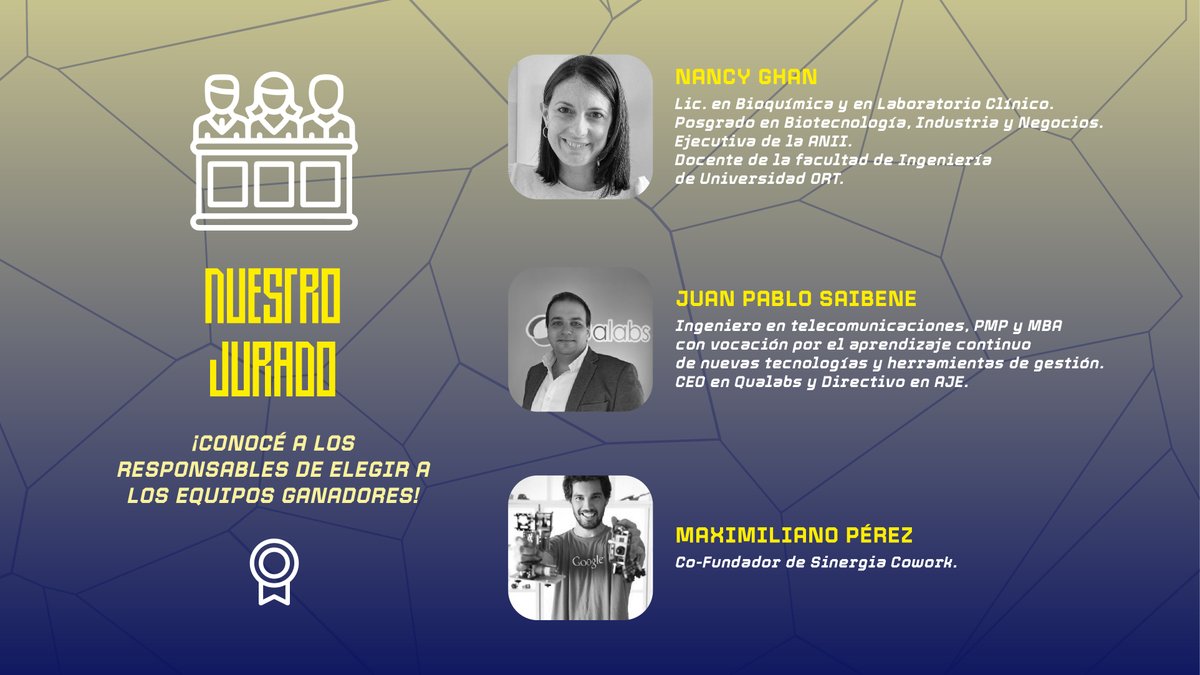 spaceuruguayorg's tweet photo. 🧑‍⚖️ Este equipo de profesionales son quienes se encargaron de decidir qué equipo pasa a la fase global de NASA International Space Apps Challenge

¡Muchas gracias por su profesionalismo y criterio! https://t.co/DOAkuMh4tf