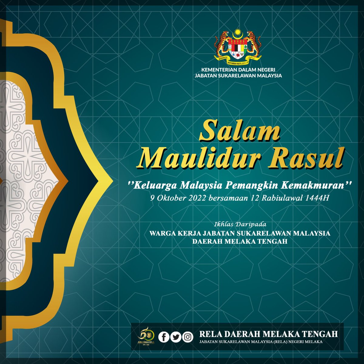 RELA Daerah Melaka Tengah tweet media