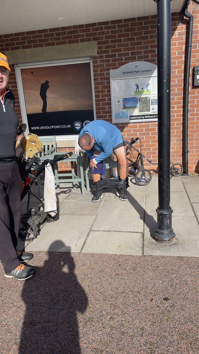 bpgccaptain's tweet photo. Remember when changing your shoes in the club car park was frowned upon? 🤣⛳️ #excaptain https://t.co/BWc5KUm2ar