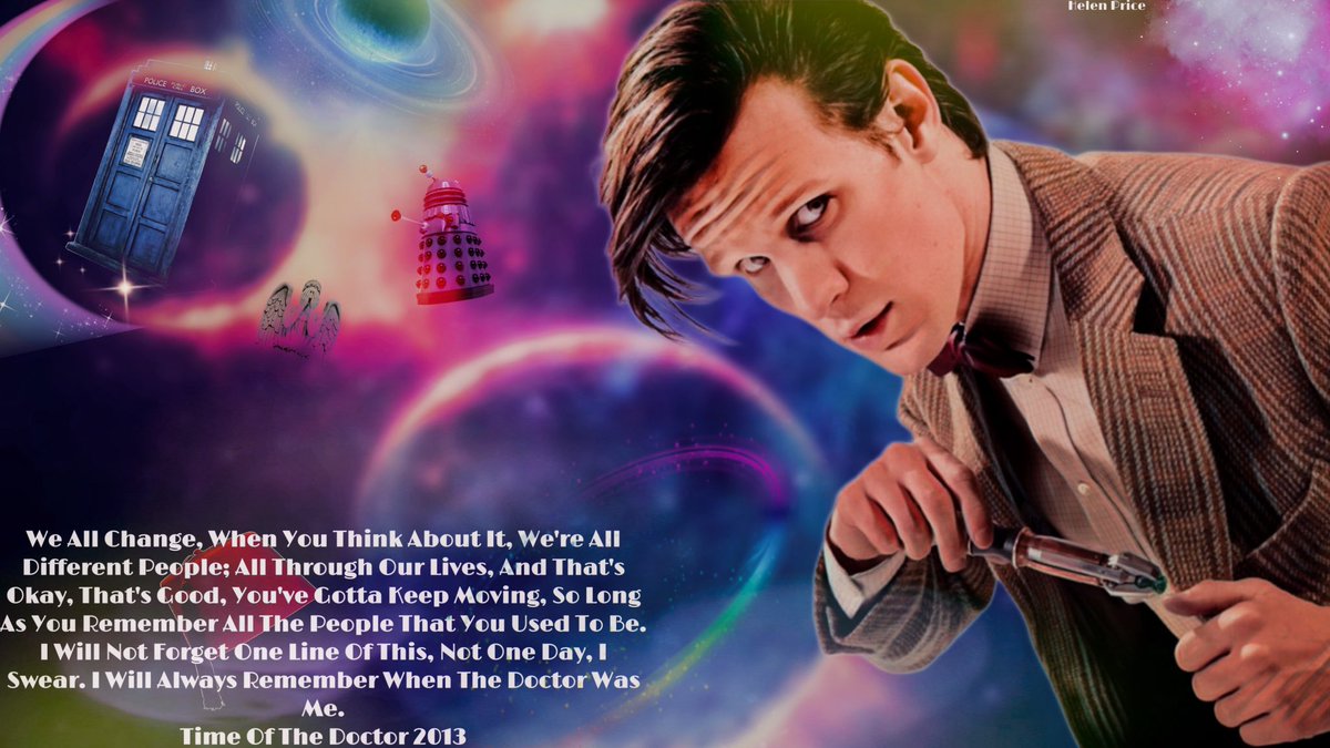 helenprice82's tweet photo. I done a wallpaper design ❤️❤️ enjoy 😉 #doctorwho #newwho #tardis #timelord #elevenedit #mattsmith #eleventhdoctor #bowtiesarecool #madmaninabluebox #doctorwhoart #myedit #11thdoctor #whoivan #dwart #itsdoctorcool https://t.co/BCDbZbePOs
