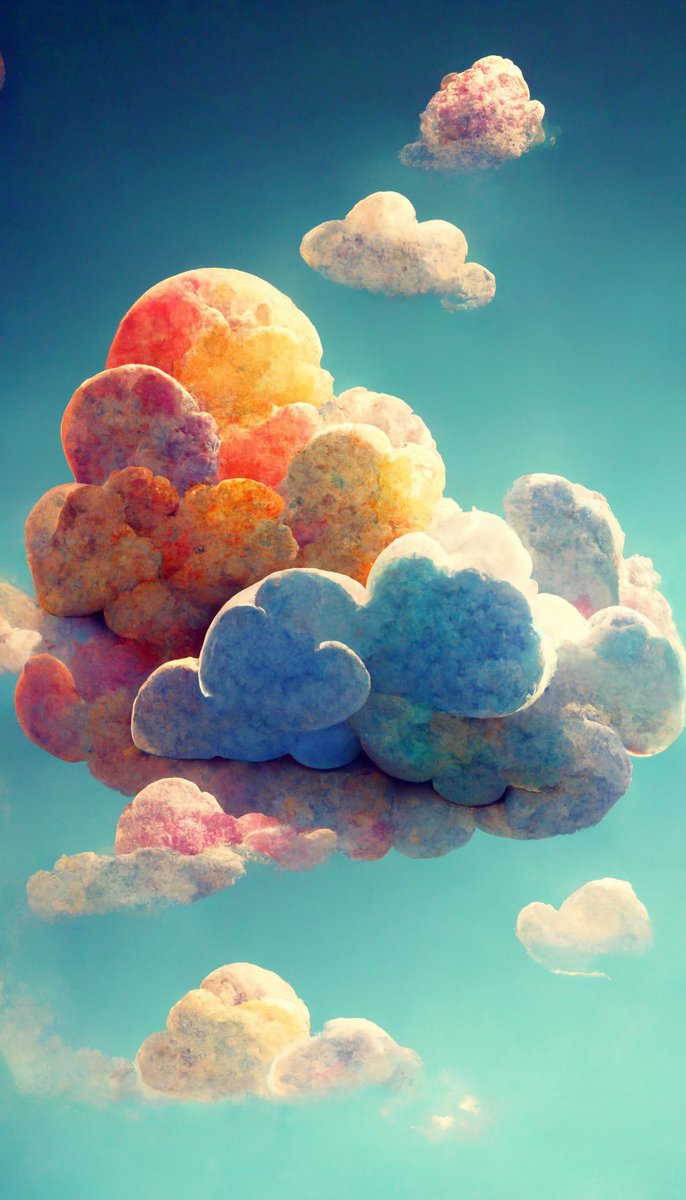Candy clouds #Wallpapers #homescreen #WALLPAPERIPHONE #wallpaperHD #ios16wallpaper #ios16lockscreen