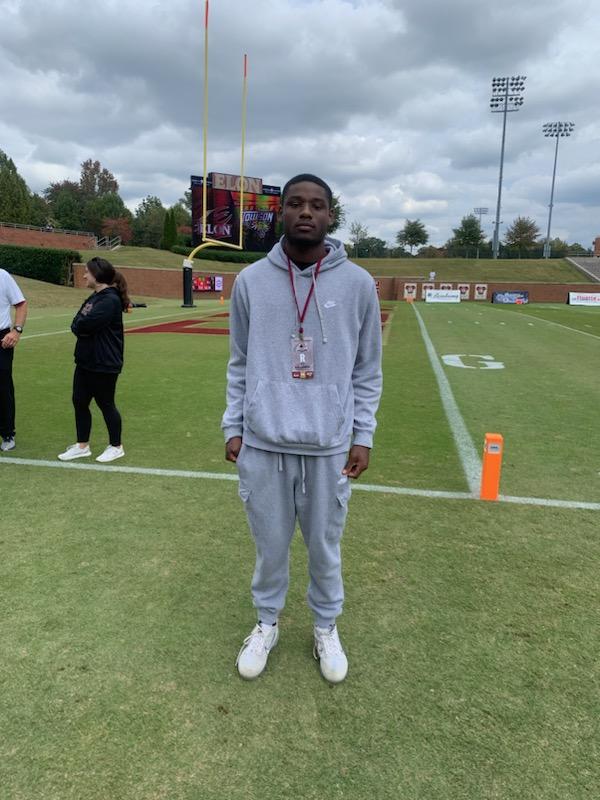 Had a great game day visit to <a href="/ElonFootball/">Elon Football</a> today. Special thanks to <a href="/CoachMAustin/">Milo Austin, M.S.</a> <a href="/TonyTrisciani/">Tony Trisciani</a> for having me and providing such an amazing experience. Great atmosphere for football <a href="/WarriorsWA/">Western Alamance HS Football</a> <a href="/BTownBulls7v7/">LJ Flintall</a>