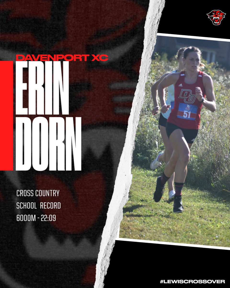 DU_XCTrack's tweet photo. Congrats to Erin Dorn for crushing the school record today https://t.co/ciaWPuyrpS