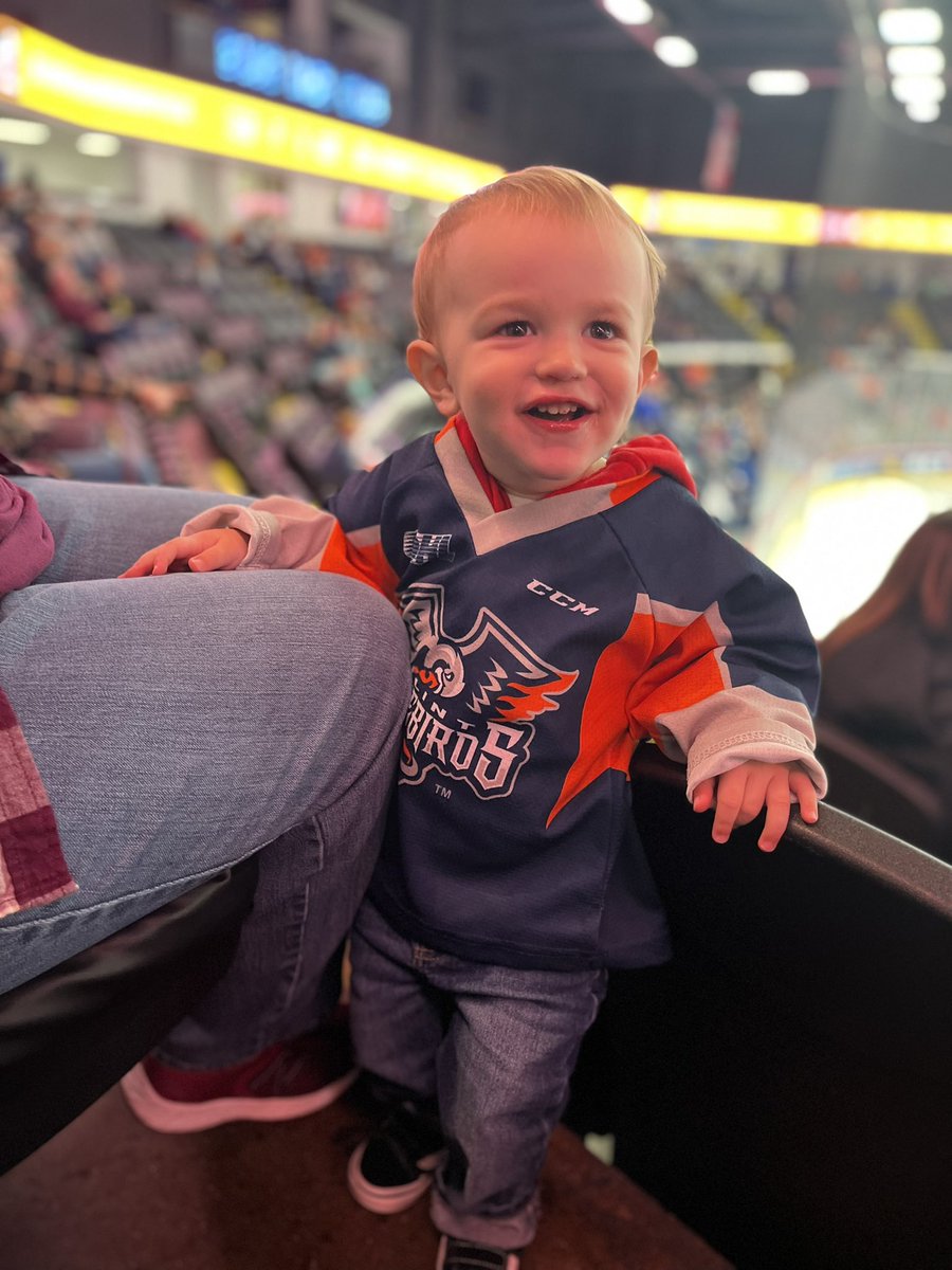 KhyCottrell's tweet photo. Let’s go firebirds! Seat 11M section 4 

@FlintFirebirds https://t.co/MbaxOBYubS