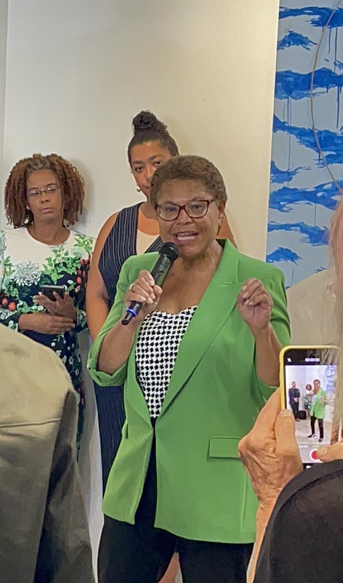 Rick Caruso is not the one fam. 

He's trying to do his best to tokenize the Latinx community but we know better.

I 100% support <a href="/KarenBassLA/">Karen Bass</a> over Caruso. Our city should not be sold to the highest bidder.