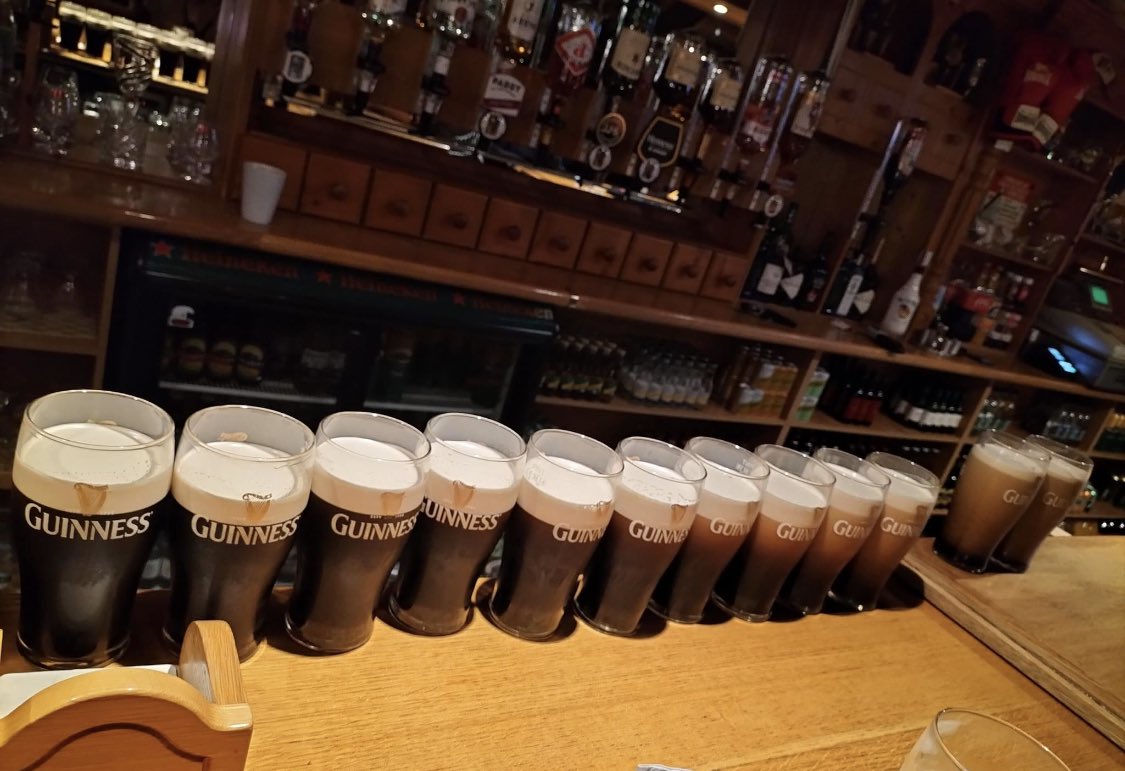 NIAMHBL's tweet photo. We do sell other beverages….honestly !!@DiageoIreland @GuinnessIreland #SaturdayNightPints https://t.co/QUCGazziKO