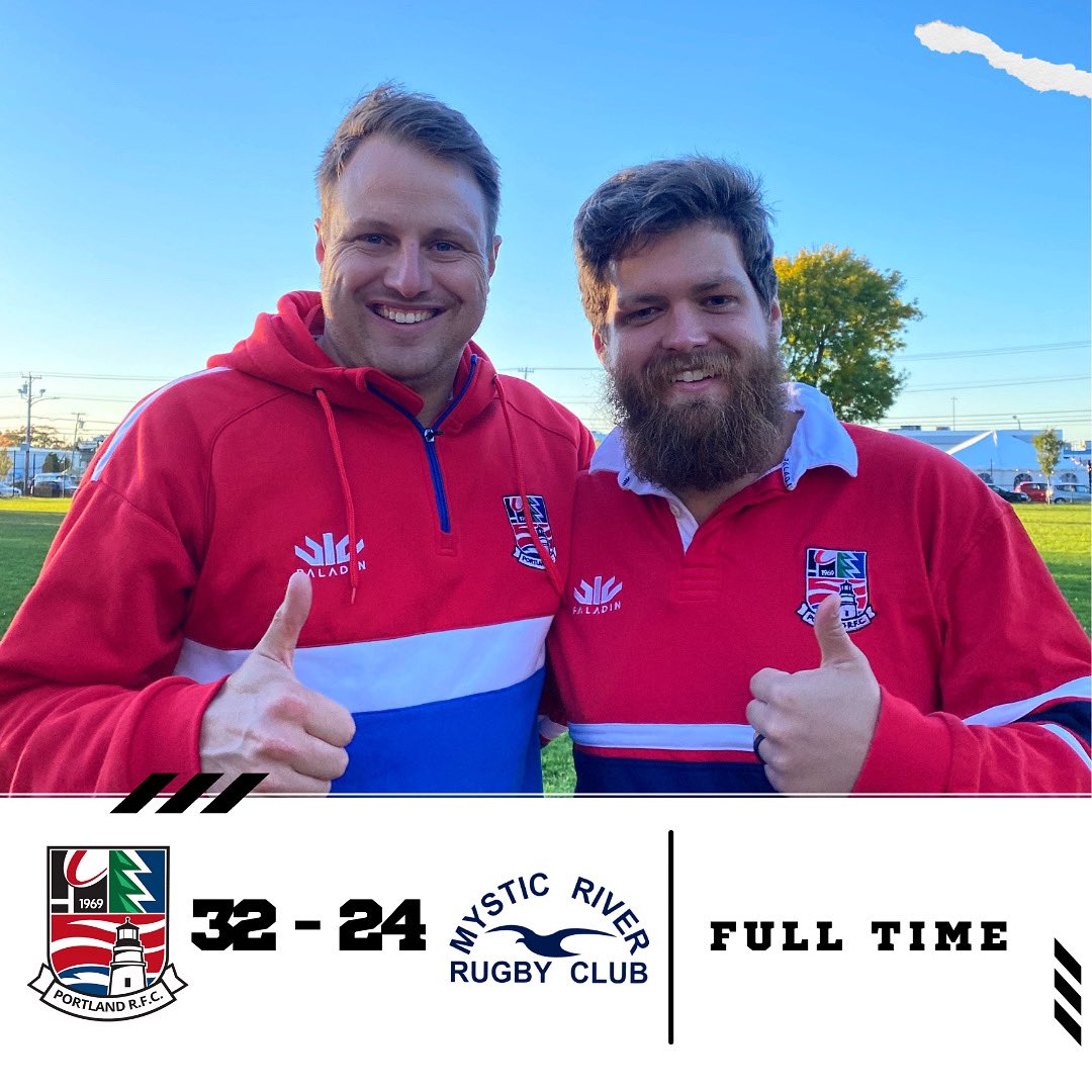 Great match with <a href="/MysticRugby/">Mystic River Rugby</a>  Could’ve gone either way, but it in the end we held on for the W.  5-0.  Record intact. #wearetheboysofmaine