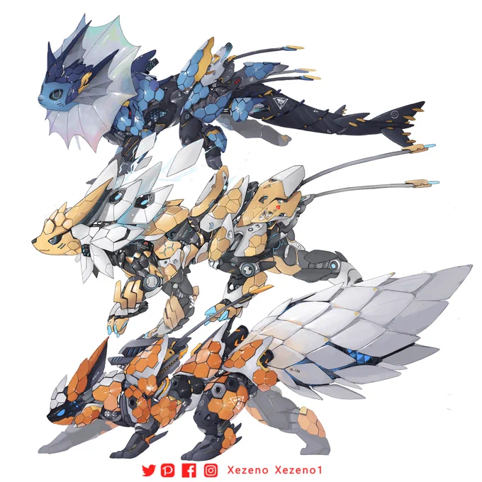 Pokemon Mecheon Just 3 more to complete the mecha eeveelution 