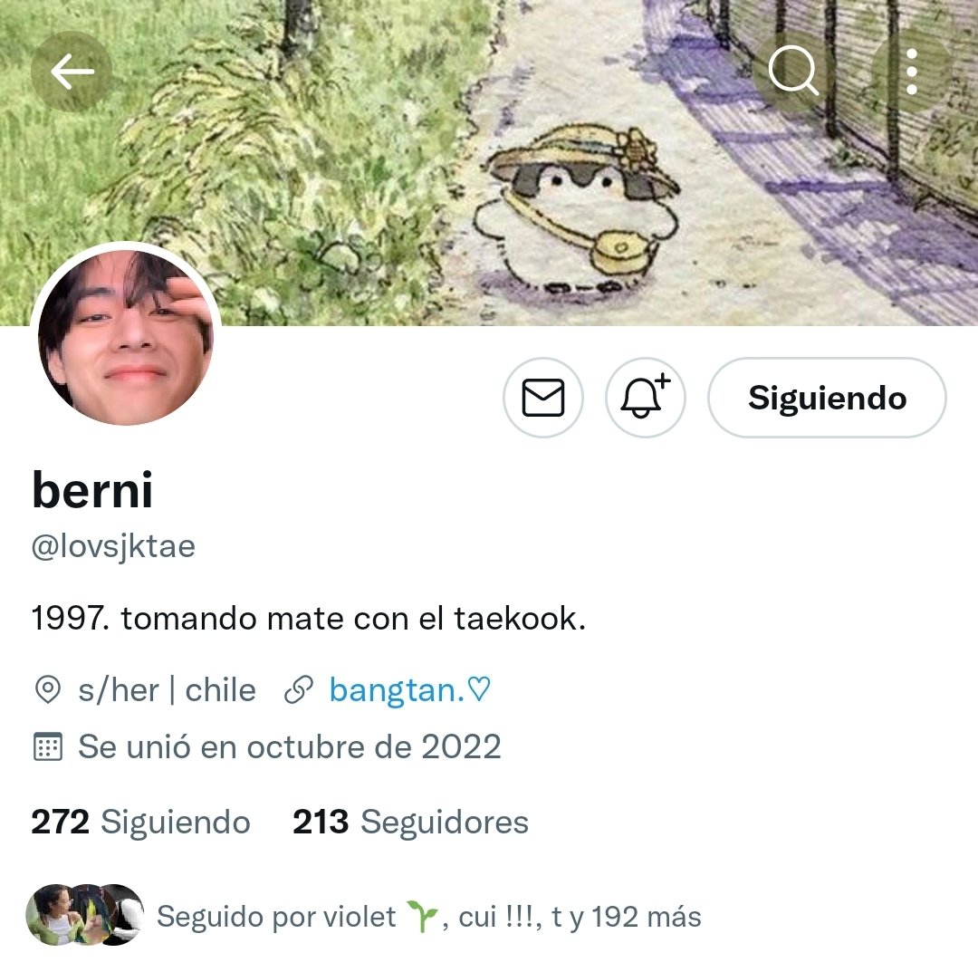 me fui a @lovsjktae 📌 tweet media