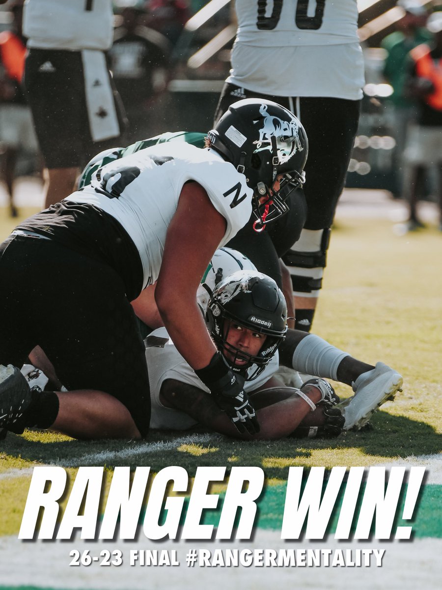 nwosufootball's tweet photo. Onto the next 😤 #RangerDub #RRR https://t.co/8mo2WAGJRs