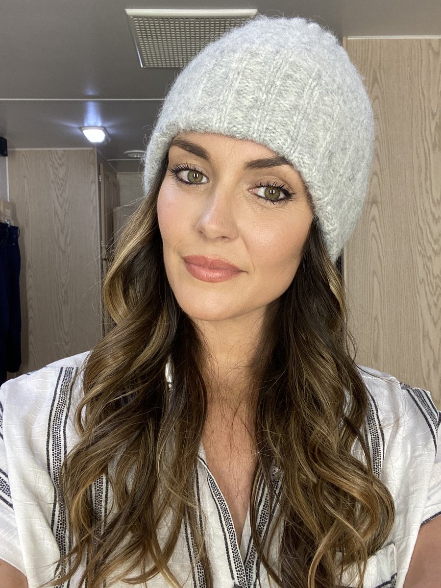 TaylorCole's tweet photo. Hat fitting #PumpkinEverything @hallmarkchannel https://t.co/EXxULhmCnI