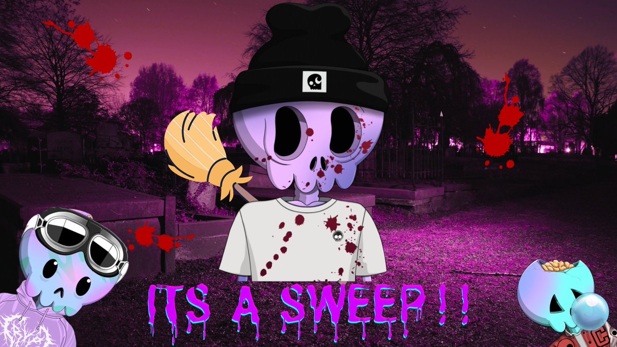 cryptsocialclub's tweet photo. 👀🚨 FIRST CRYPT SWEEP IS LIVE🚨👀
- Join the discord and read over our latest announcement for more info on how to partake 🎉
- Lets eat up these bots and prove our arts value !!
#sweep #roadto50eth #CryptFam #Cryptopians #Skully #NFTs #Artists #SocialClub https://t.co/SgBPf9sACv