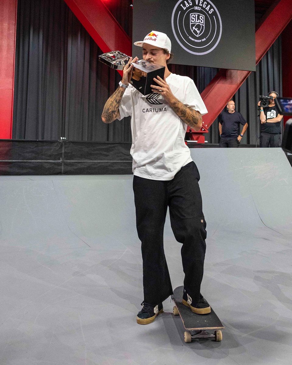 StreetLeague's tweet photo. Back on top! Gustavo Ribeiro with his second SLS W 🏆 https://t.co/3AgwgRqOSr