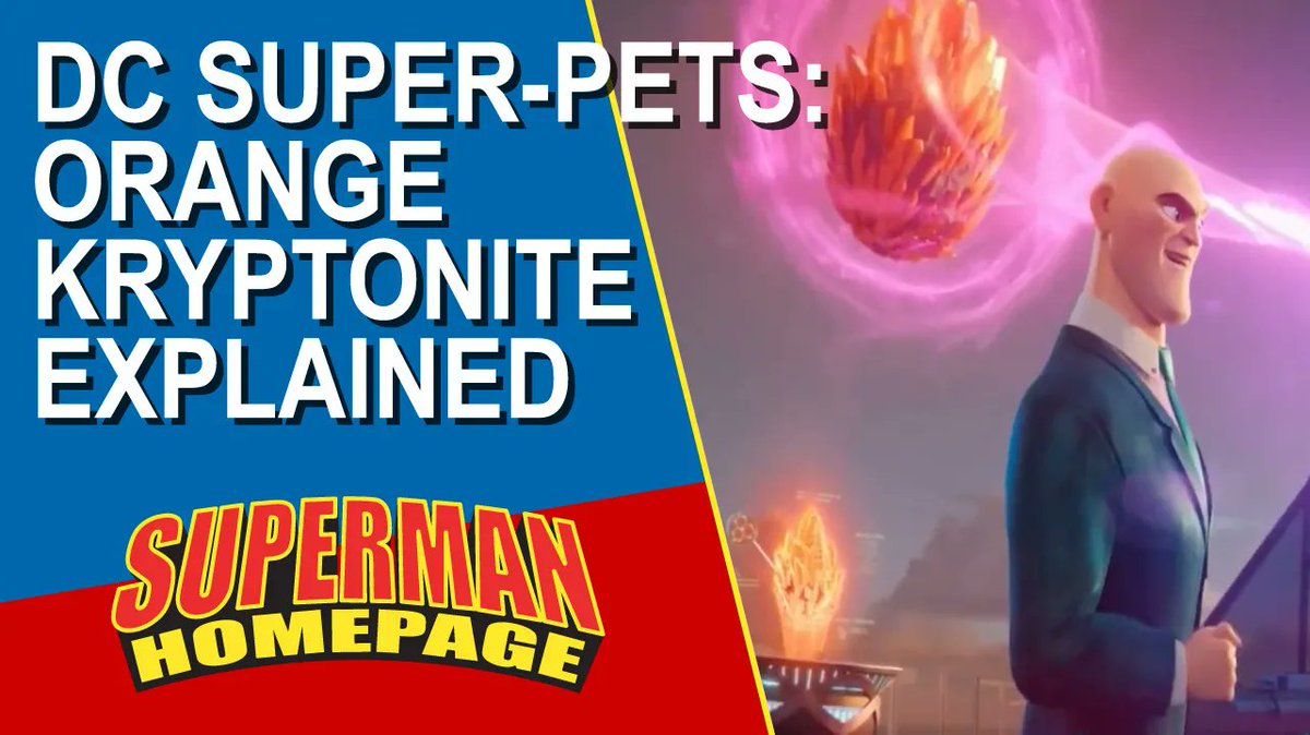 Orange #Kryptonite Explained - #DCSuperPets supermanhomepage.com/orange-krypton…