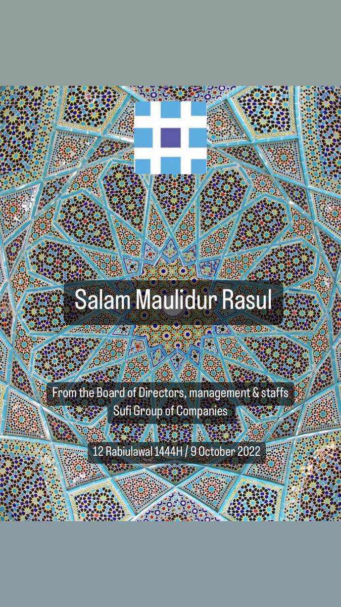 SALAM MAULIDUR RASUL  

Sufi Group humbly invite all of you to join us in prayers to celebrate this auspicious day, the birthday of Prophet Muhammad PBUH

12 Rabiulawal 1444H / 9 October 2022