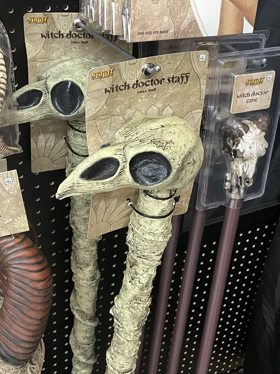My fanbase sent me a picture of a staff
My only words: “Hawhaw”